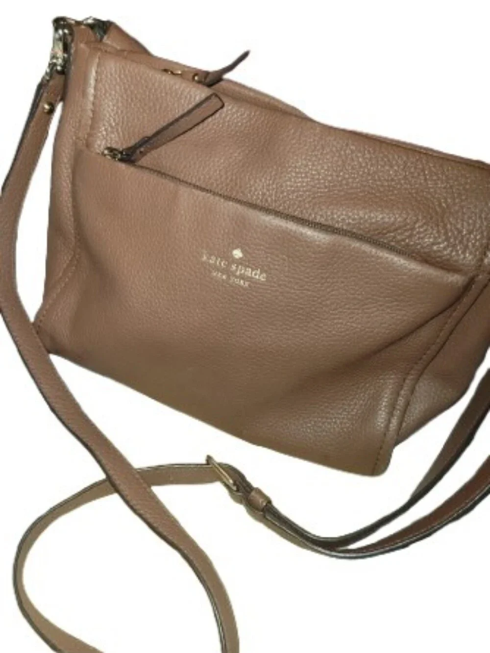 Kate Spade Brown Leather Top-Handle Tote